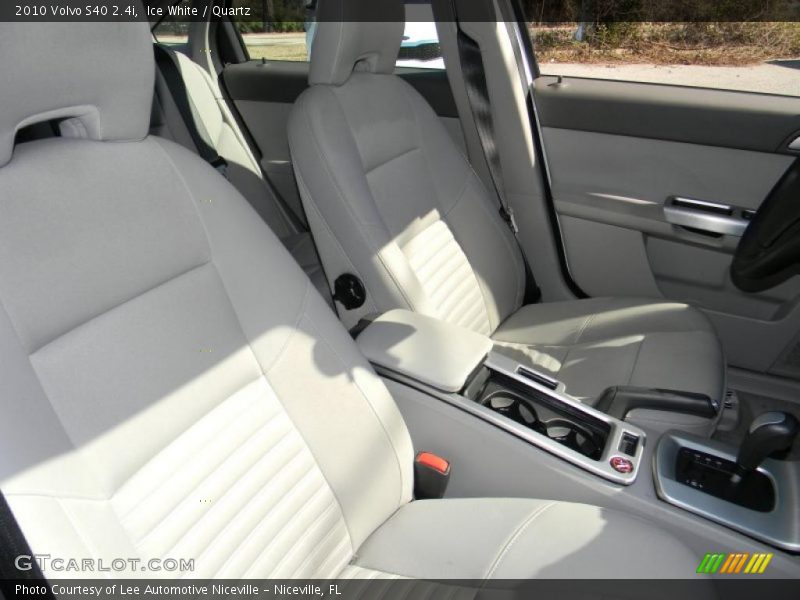 Ice White / Quartz 2010 Volvo S40 2.4i