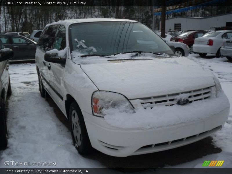 Vibrant White / Flint Grey 2004 Ford Freestar S