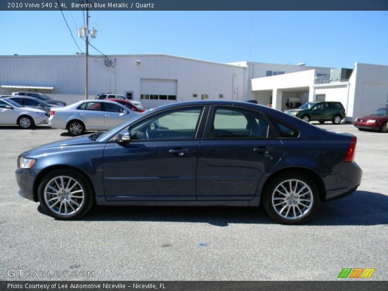 Barents Blue Metallic / Quartz 2010 Volvo S40 2.4i