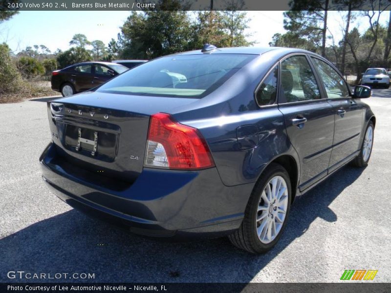 Barents Blue Metallic / Quartz 2010 Volvo S40 2.4i