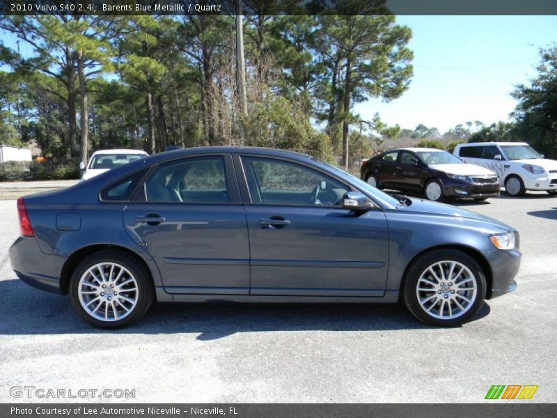 Barents Blue Metallic / Quartz 2010 Volvo S40 2.4i