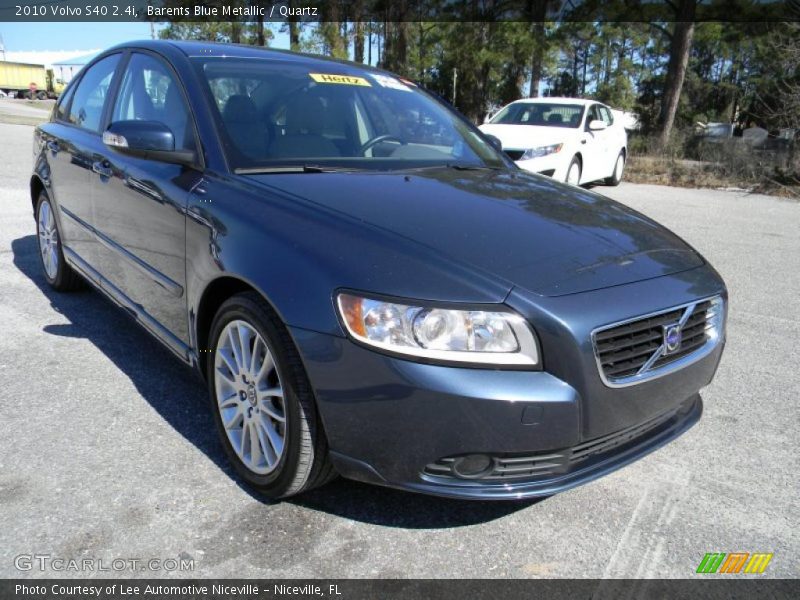 Barents Blue Metallic / Quartz 2010 Volvo S40 2.4i