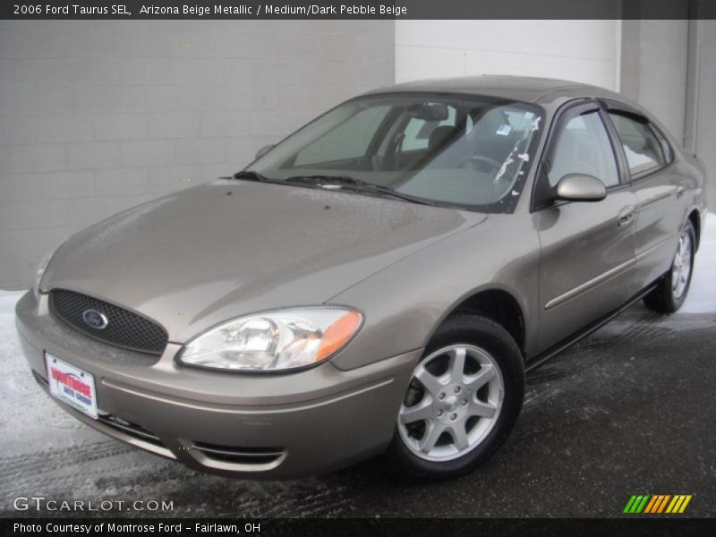 Arizona Beige Metallic / Medium/Dark Pebble Beige 2006 Ford Taurus SEL