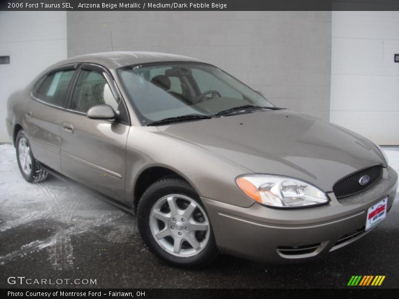 Arizona Beige Metallic / Medium/Dark Pebble Beige 2006 Ford Taurus SEL