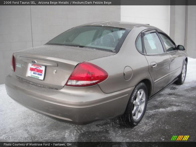 Arizona Beige Metallic / Medium/Dark Pebble Beige 2006 Ford Taurus SEL