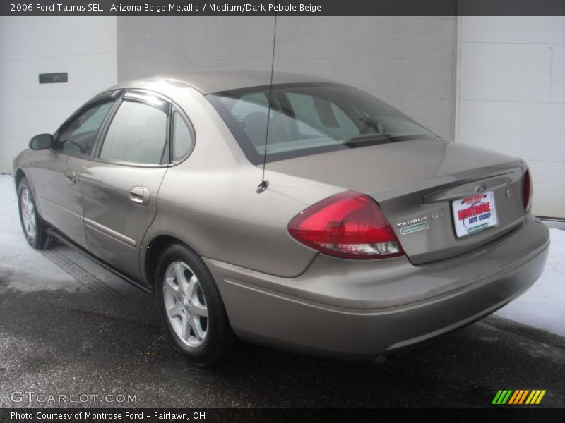 Arizona Beige Metallic / Medium/Dark Pebble Beige 2006 Ford Taurus SEL