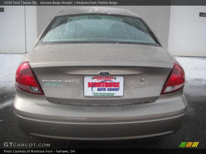 Arizona Beige Metallic / Medium/Dark Pebble Beige 2006 Ford Taurus SEL