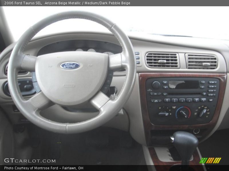 Arizona Beige Metallic / Medium/Dark Pebble Beige 2006 Ford Taurus SEL