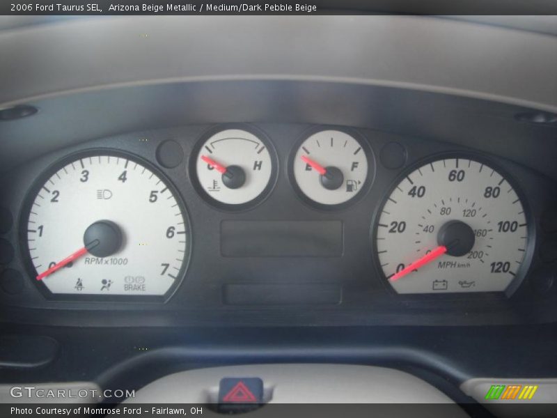 Arizona Beige Metallic / Medium/Dark Pebble Beige 2006 Ford Taurus SEL