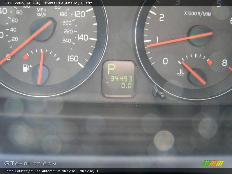 Barents Blue Metallic / Quartz 2010 Volvo S40 2.4i