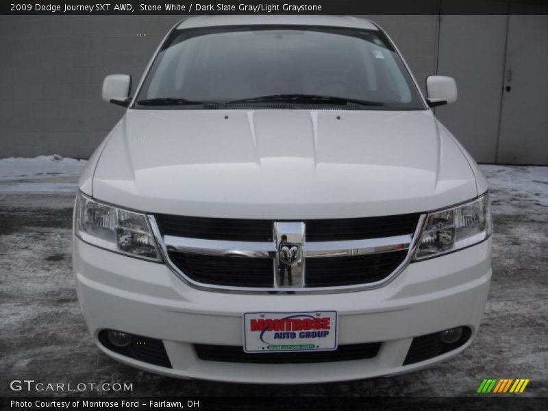 Stone White / Dark Slate Gray/Light Graystone 2009 Dodge Journey SXT AWD