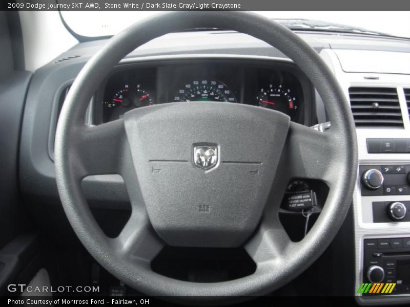 Stone White / Dark Slate Gray/Light Graystone 2009 Dodge Journey SXT AWD