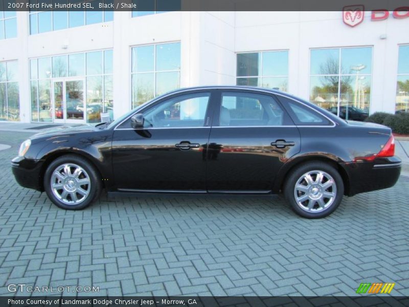 Black / Shale 2007 Ford Five Hundred SEL