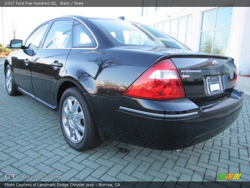 Black / Shale 2007 Ford Five Hundred SEL