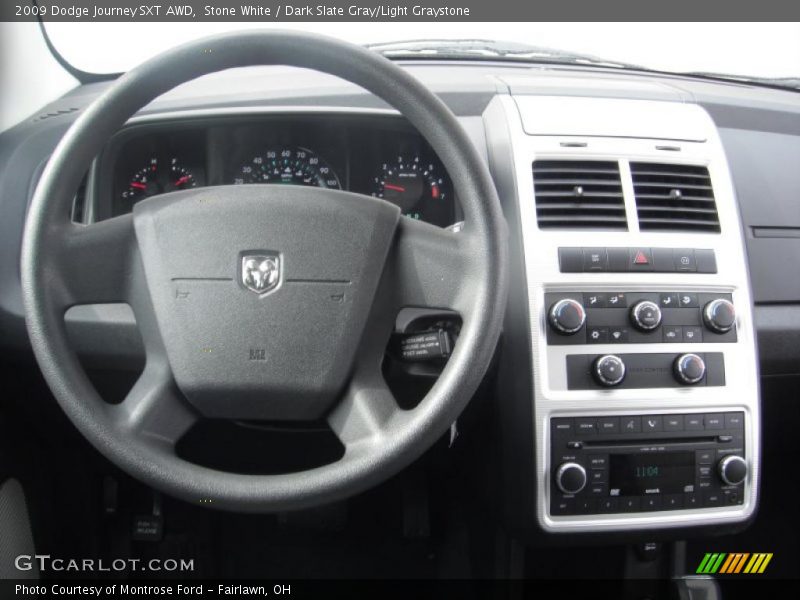 Stone White / Dark Slate Gray/Light Graystone 2009 Dodge Journey SXT AWD