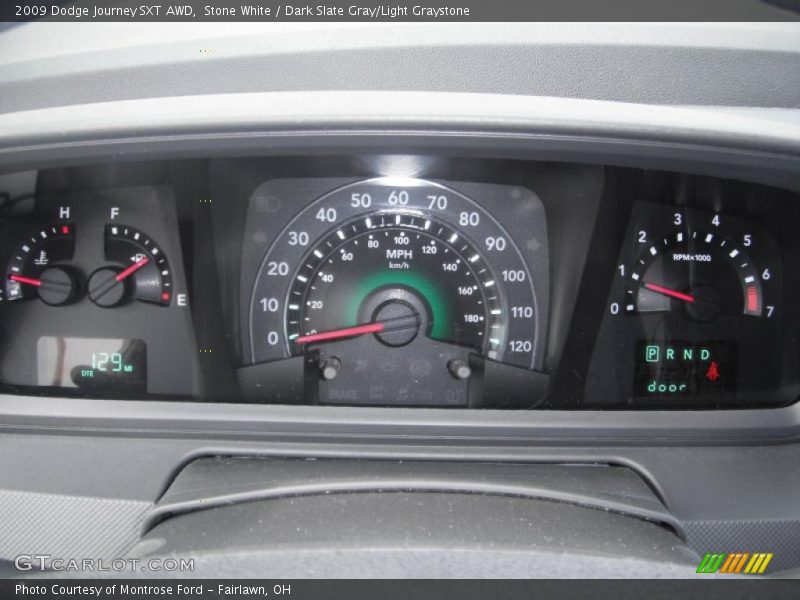 Stone White / Dark Slate Gray/Light Graystone 2009 Dodge Journey SXT AWD