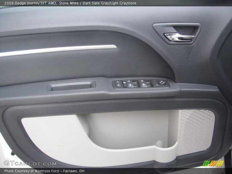 Stone White / Dark Slate Gray/Light Graystone 2009 Dodge Journey SXT AWD