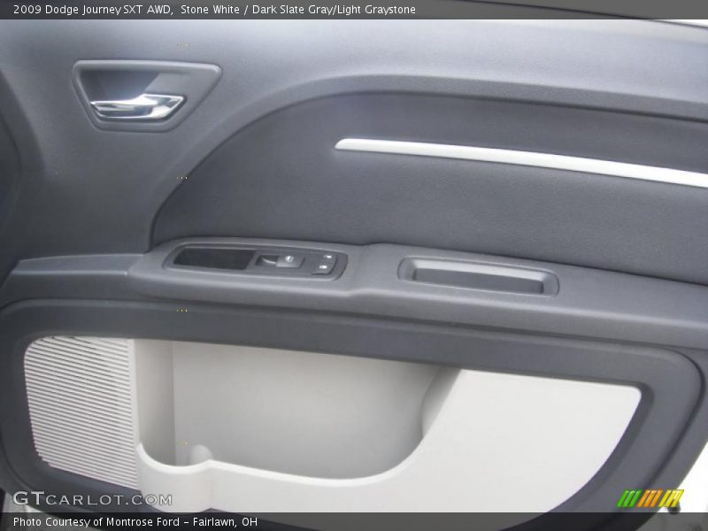 Stone White / Dark Slate Gray/Light Graystone 2009 Dodge Journey SXT AWD