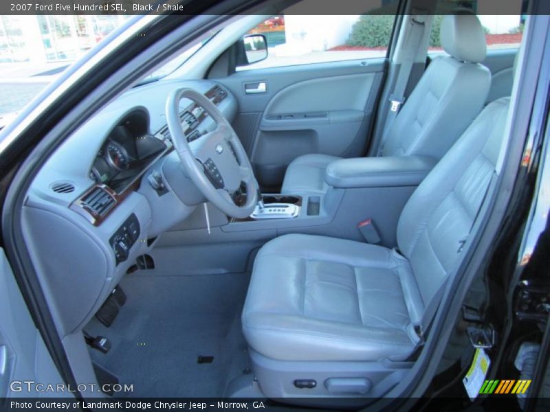 Black / Shale 2007 Ford Five Hundred SEL