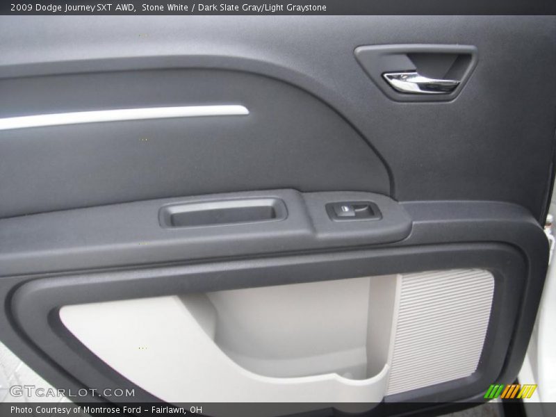 Stone White / Dark Slate Gray/Light Graystone 2009 Dodge Journey SXT AWD
