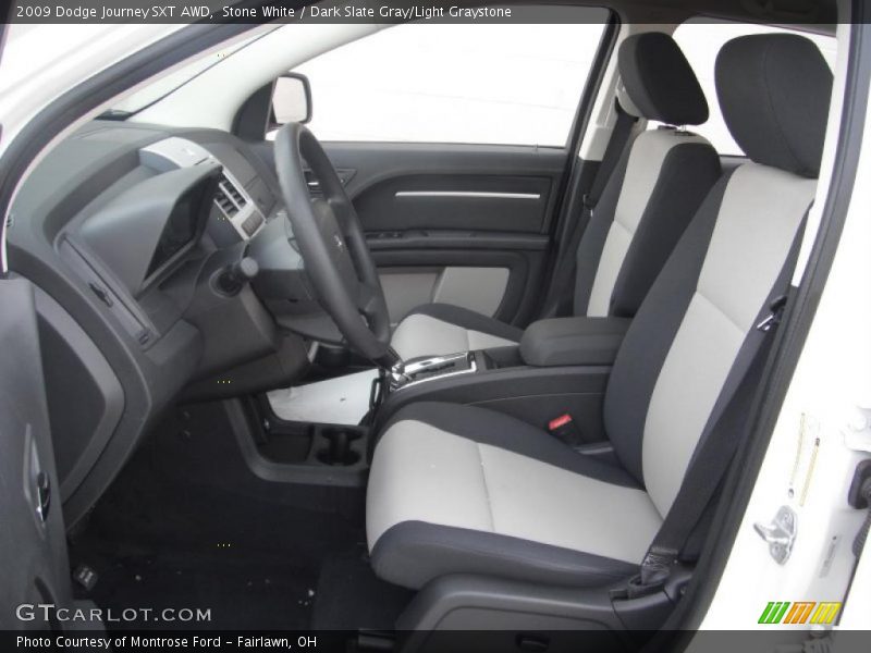 Stone White / Dark Slate Gray/Light Graystone 2009 Dodge Journey SXT AWD