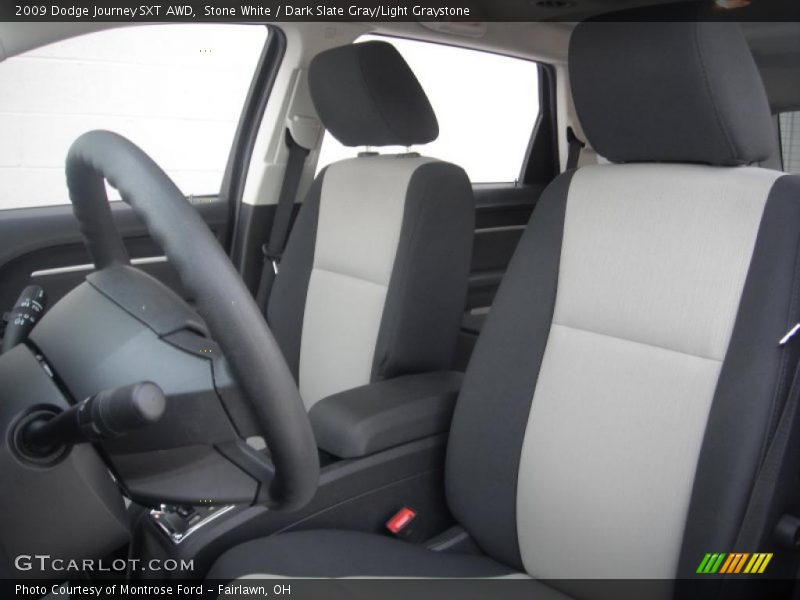 Stone White / Dark Slate Gray/Light Graystone 2009 Dodge Journey SXT AWD
