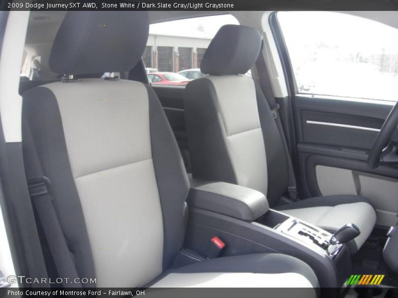 Stone White / Dark Slate Gray/Light Graystone 2009 Dodge Journey SXT AWD