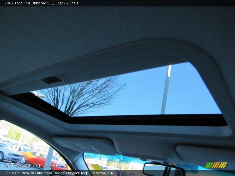 Black / Shale 2007 Ford Five Hundred SEL
