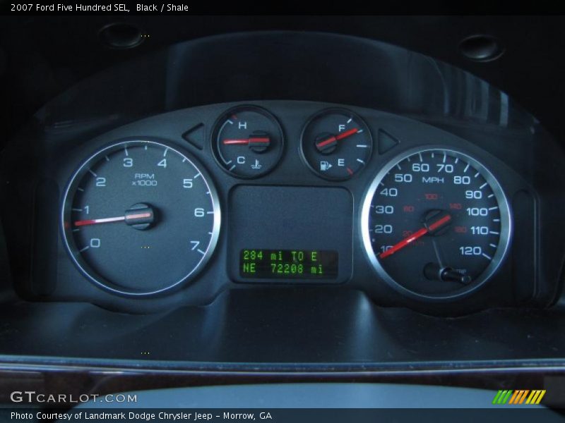 Black / Shale 2007 Ford Five Hundred SEL