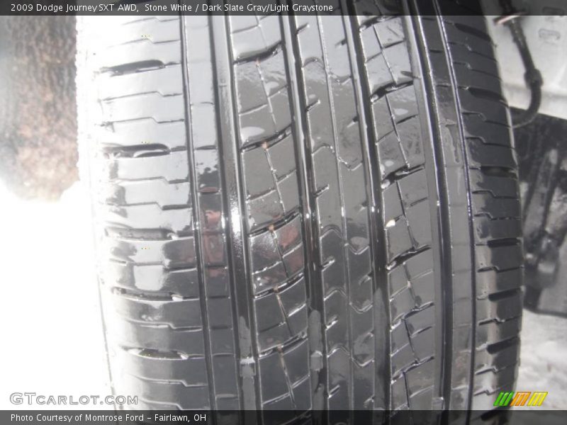 Stone White / Dark Slate Gray/Light Graystone 2009 Dodge Journey SXT AWD