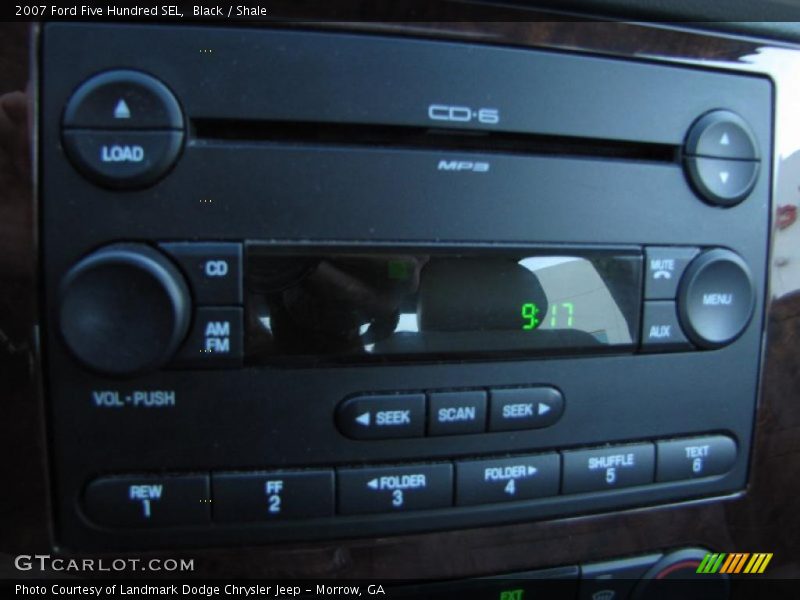 Black / Shale 2007 Ford Five Hundred SEL