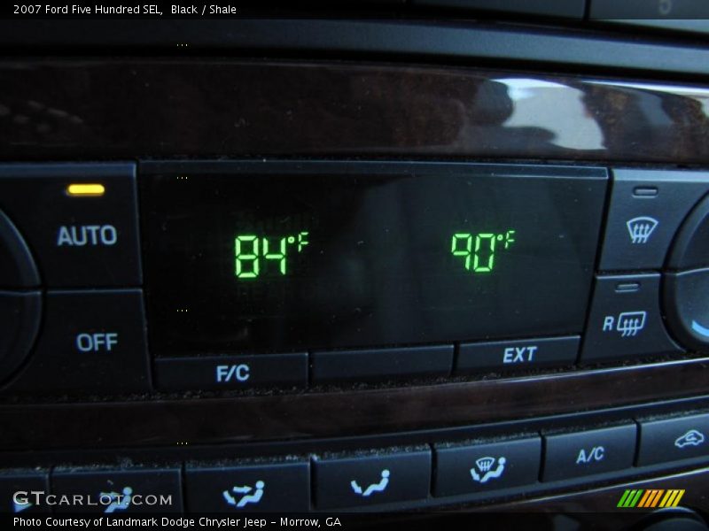 Black / Shale 2007 Ford Five Hundred SEL