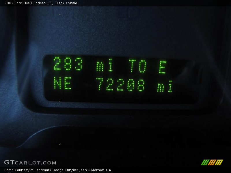 Black / Shale 2007 Ford Five Hundred SEL