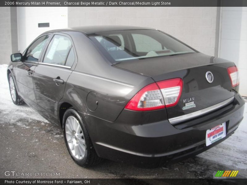 Charcoal Beige Metallic / Dark Charcoal/Medium Light Stone 2006 Mercury Milan I4 Premier