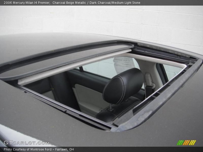 Charcoal Beige Metallic / Dark Charcoal/Medium Light Stone 2006 Mercury Milan I4 Premier