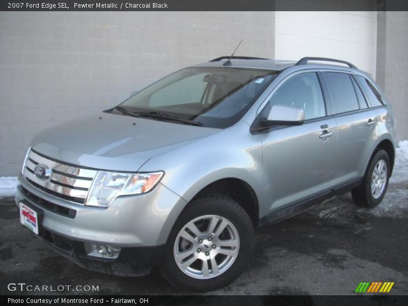 Pewter Metallic / Charcoal Black 2007 Ford Edge SEL