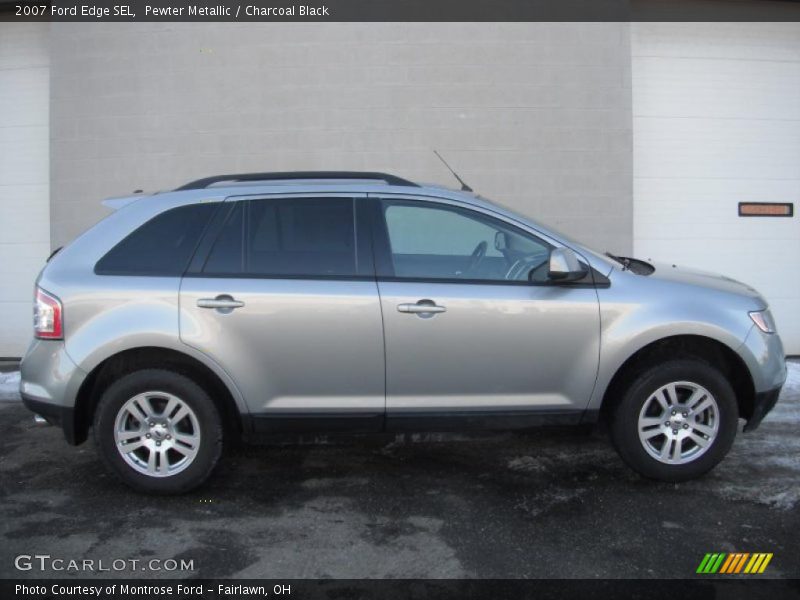 Pewter Metallic / Charcoal Black 2007 Ford Edge SEL