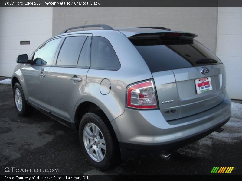 Pewter Metallic / Charcoal Black 2007 Ford Edge SEL