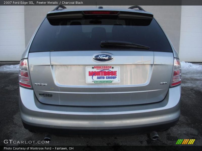 Pewter Metallic / Charcoal Black 2007 Ford Edge SEL