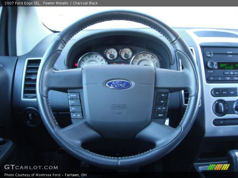 Pewter Metallic / Charcoal Black 2007 Ford Edge SEL