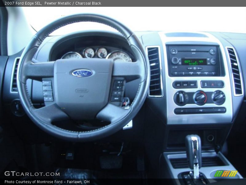 Pewter Metallic / Charcoal Black 2007 Ford Edge SEL