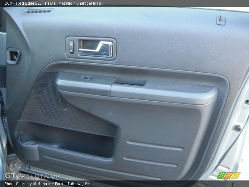 Pewter Metallic / Charcoal Black 2007 Ford Edge SEL