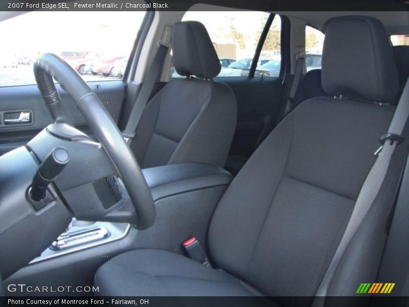 Pewter Metallic / Charcoal Black 2007 Ford Edge SEL