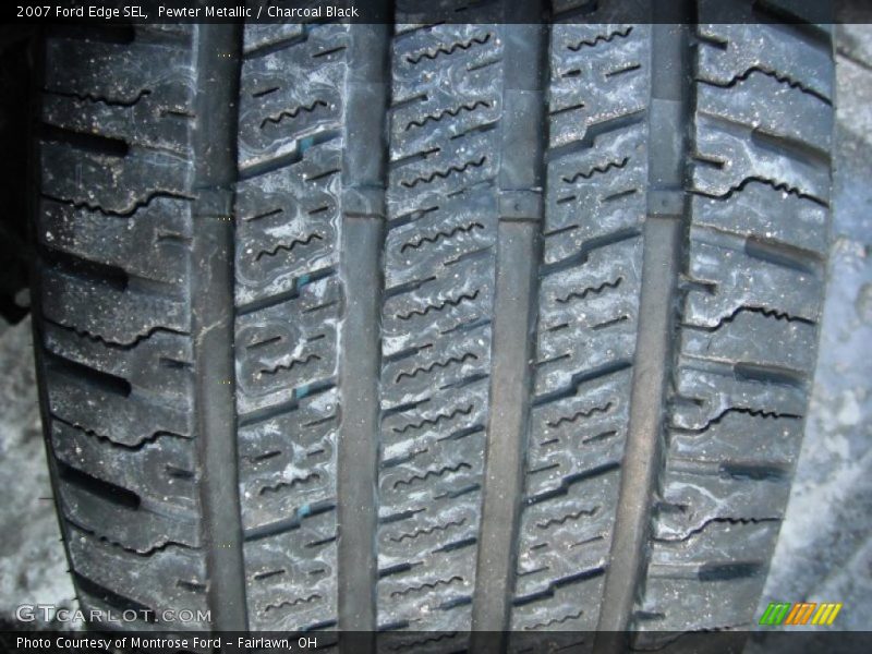Pewter Metallic / Charcoal Black 2007 Ford Edge SEL