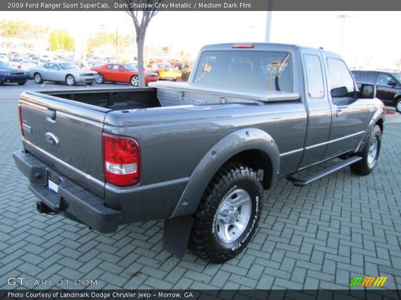 Dark Shadow Grey Metallic / Medium Dark Flint 2009 Ford Ranger Sport SuperCab