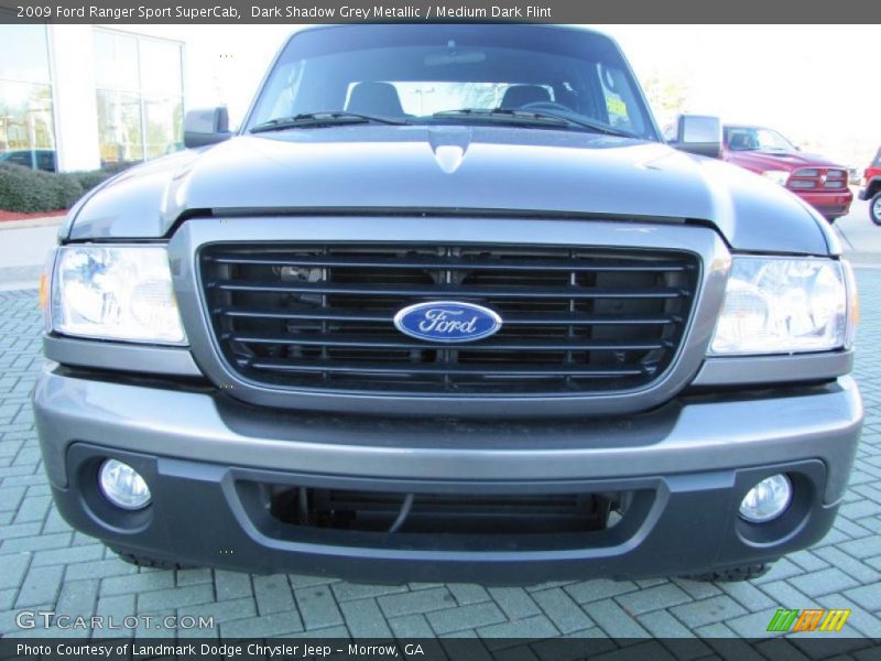 Dark Shadow Grey Metallic / Medium Dark Flint 2009 Ford Ranger Sport SuperCab