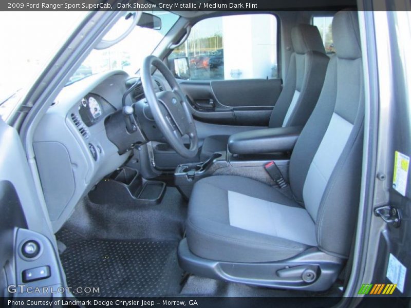  2009 Ranger Sport SuperCab Medium Dark Flint Interior