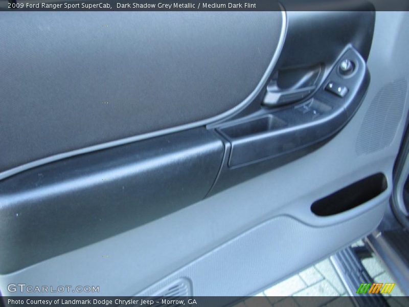 Dark Shadow Grey Metallic / Medium Dark Flint 2009 Ford Ranger Sport SuperCab