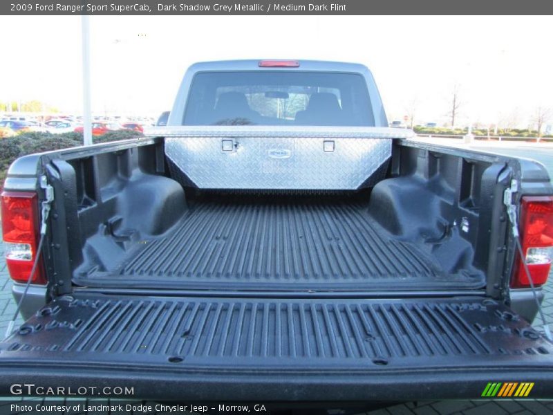 Dark Shadow Grey Metallic / Medium Dark Flint 2009 Ford Ranger Sport SuperCab