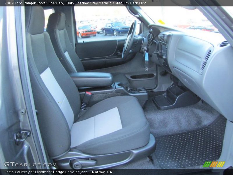 Dark Shadow Grey Metallic / Medium Dark Flint 2009 Ford Ranger Sport SuperCab